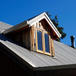 External View Single Upstairs Dorma Cabin Window